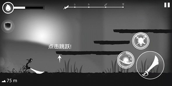 火柴人狂奔暗影冒险游戏截图