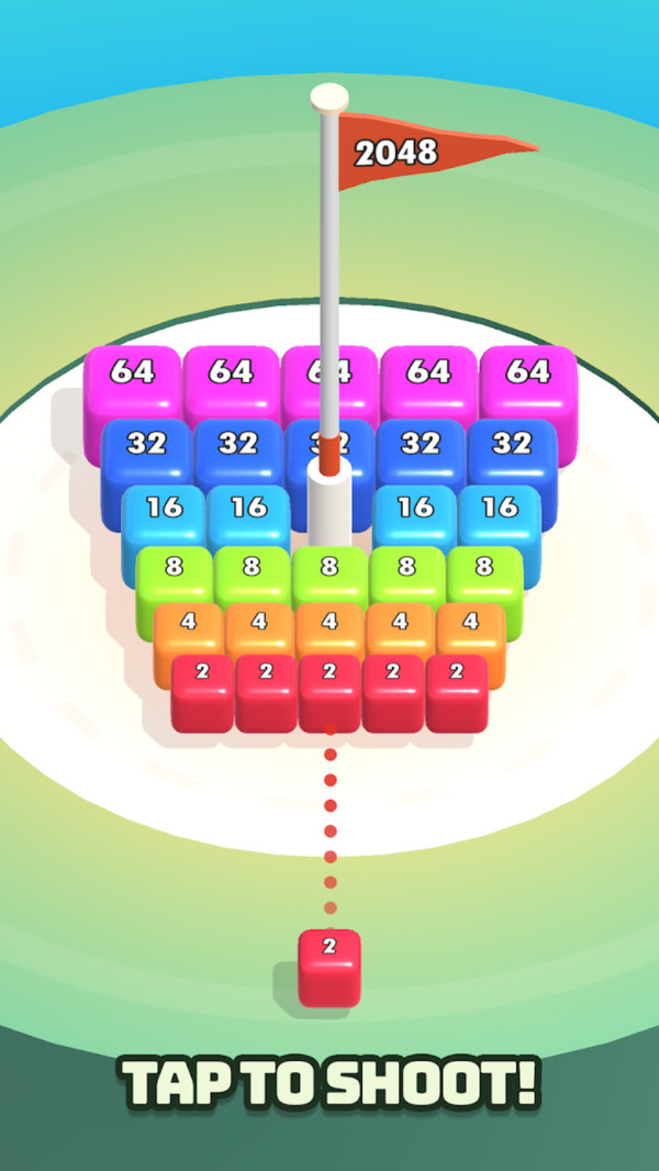 2048旋转方块游戏截图