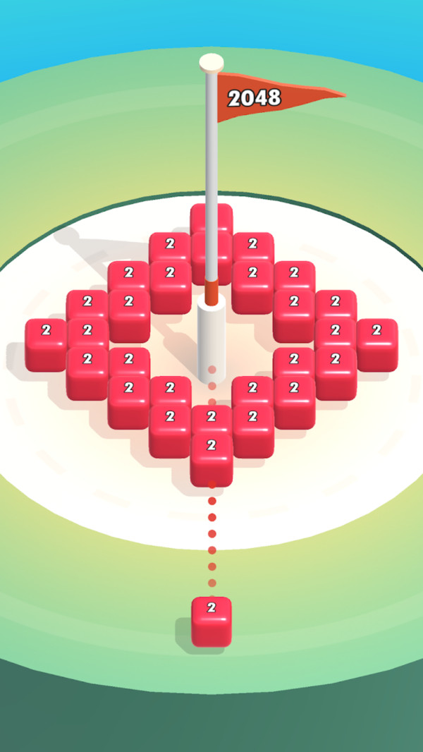 2048旋转方块游戏截图