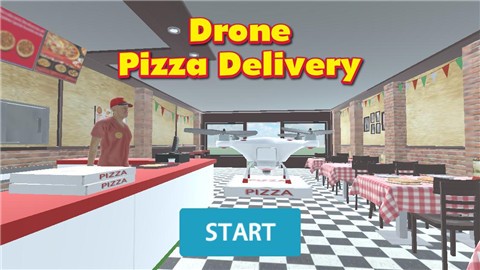 无人机送比萨饼(Drone Fly Pizza Delivery)