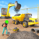 火柴人城市建设挖掘机(Stickman City Construction Excavator)