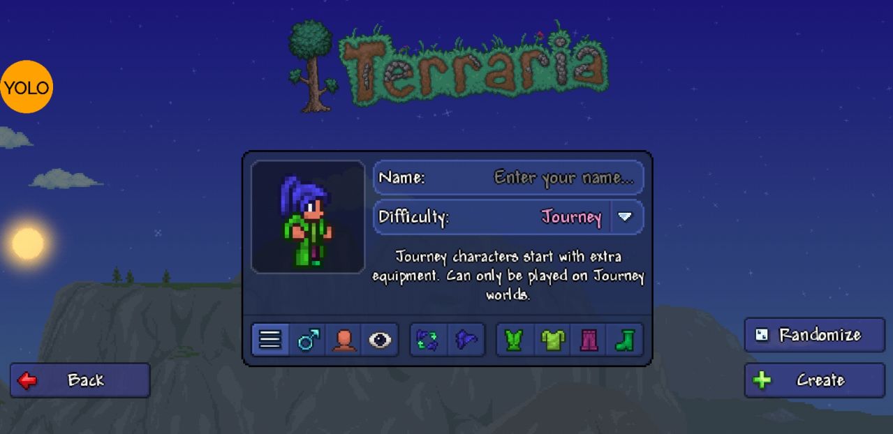 泰拉瑞亚内置功能菜单(Terraria)