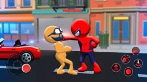 火柴人战士蜘蛛英雄(Spider Stickman Fighter: Superhero)