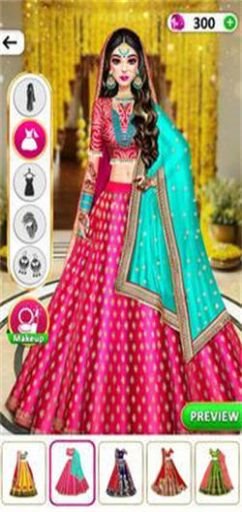 印度婚纱礼服(Indian Dress up Wedding Games)