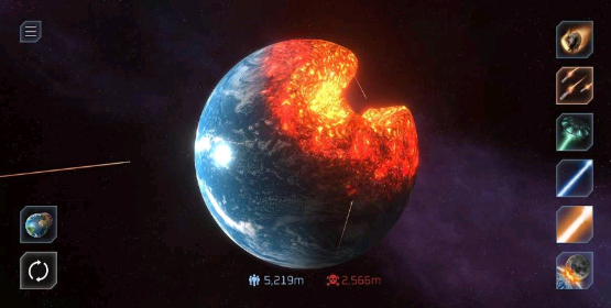 星球爆炸模拟器破解版内置菜单