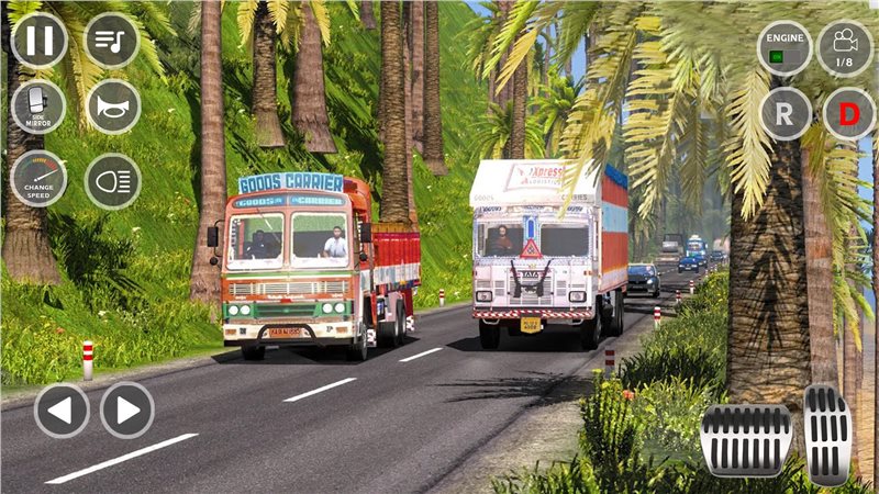 欧洲货物卡车驾驶模拟器