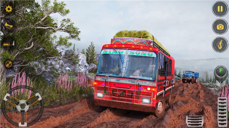 越野驾驶泥浆巴士（Offroad Driving Mud Bus Game）