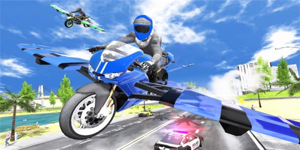摩托飞车模拟器（Flying Motorbike Simulator）