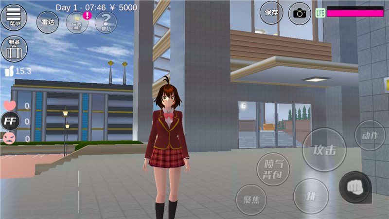 樱花校园模拟器(新服装)中文版2022（SAKURA SchoolSimulator）