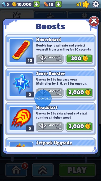 地铁跑酷破解版内置菜单(Subway Surf)