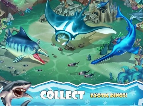 侏罗纪水世界内置菜单（Dino Water World）