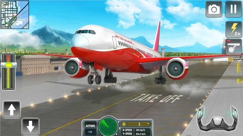 航班飞机模拟器（Airplane Flight）