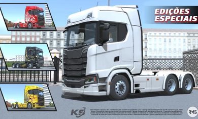 欧洲卡车模拟器3皮肤模板手机版