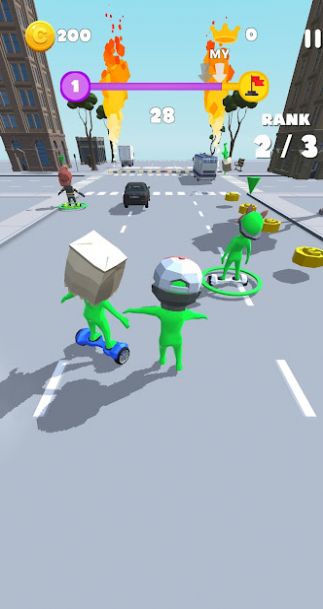 劫车比赛(Carjacking Race)