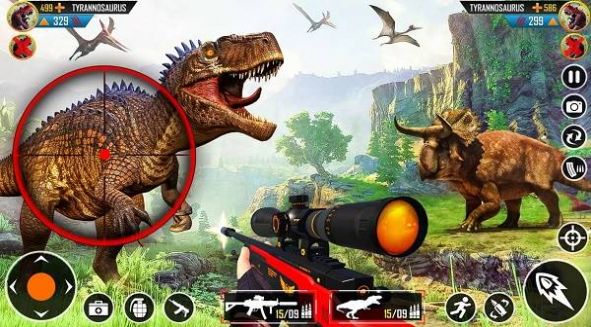 恐龙生存斗争游戏
