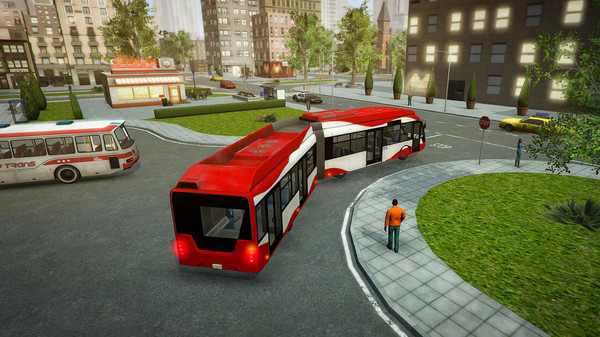 城市大巴车司机模拟器