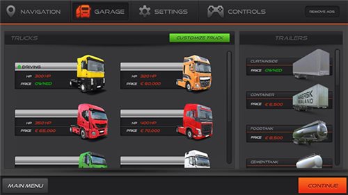 欧洲卡车模拟器2全车解锁版（Truck Simulator Europe 2）