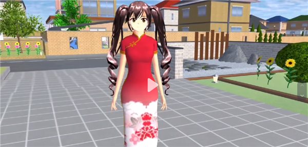 樱花校园模拟器新衣服旗袍版