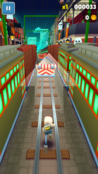 地铁跑酷冰雪节全无限(Subway Surf)