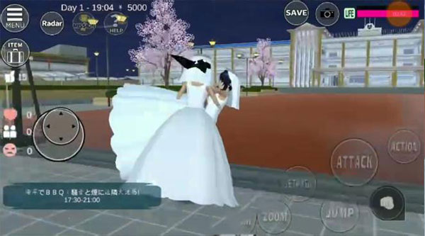 樱花校园模拟器英文版2024最新版(SAKURA SchoolSimulator)