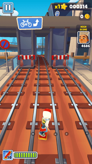 地铁跑酷国服哥本哈根内置菜单(Subway Surf)