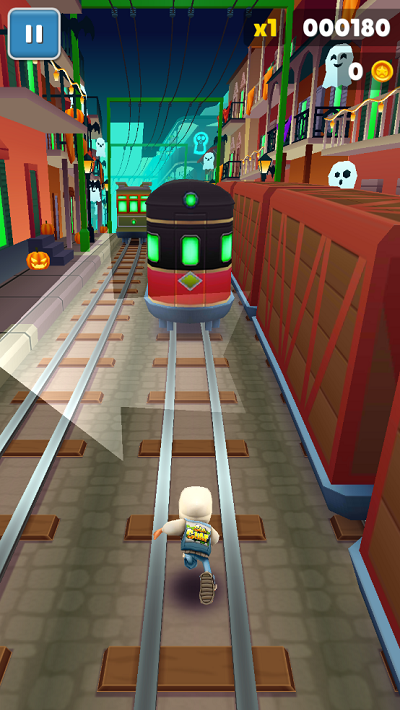 地铁跑酷冰雪节全无限(Subway Surf)