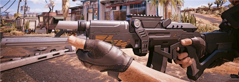 赛博朋克2077未来AK-47S型自动步枪MOD
