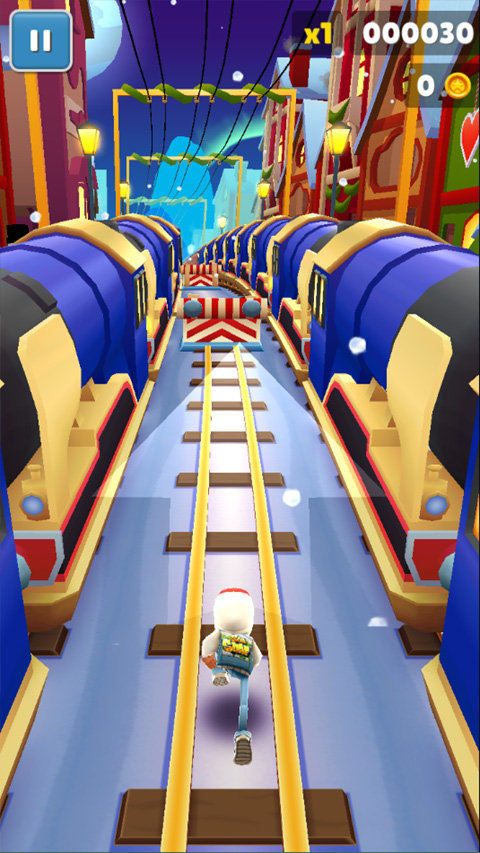 地铁跑酷国际服圣诞节版本