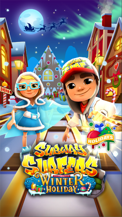 地铁跑酷国际服圣诞节版本