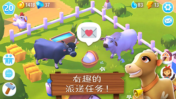 开心农场3动物园2026最新版(FarmVille 3)