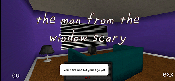 窗外的人恐怖游戏