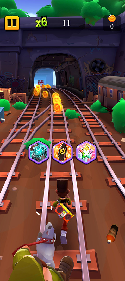 地铁跑酷滑板英雄免费版