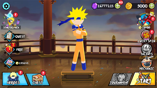 火柴人忍者大战正版