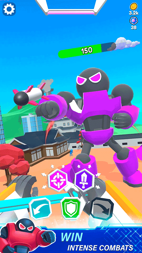 格斗机器人游戏手机版(Mechangelion-Robot Fighting)