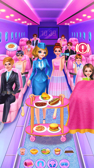 空姐乘务旅行游戏