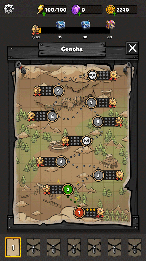 火柴人忍者战斗手机版(Stickman Shinobi Fighting)