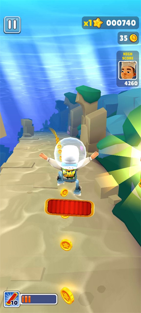 地铁跑酷海底世界国际服