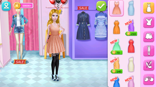 购物女达人游戏