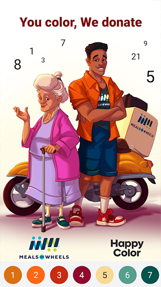 happy color数字填色中文版