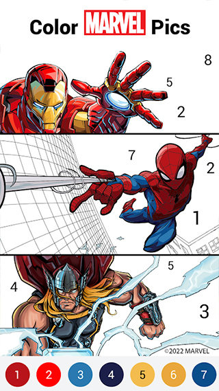 happy color数字填色中文版