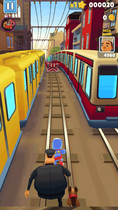 地铁跑酷锅铲同款定制版本