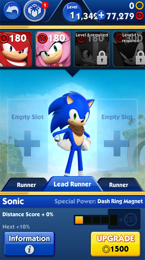 索尼克冲刺2爆炸中文版手游