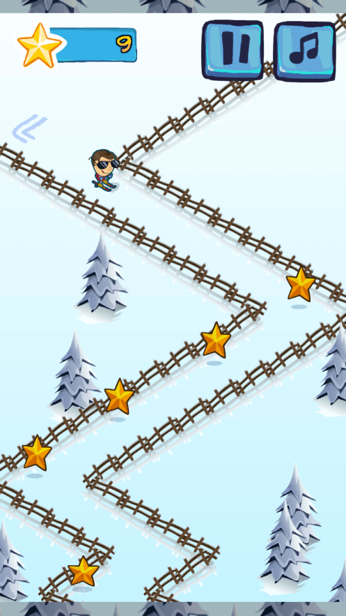 滑雪大挑战单机游戏 v1.0