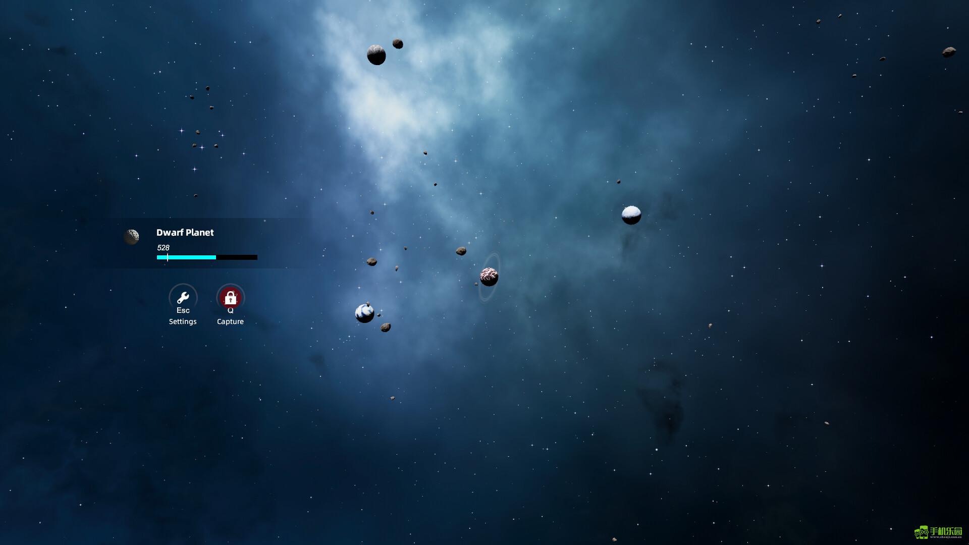 流浪星球手机版新手界面示意图