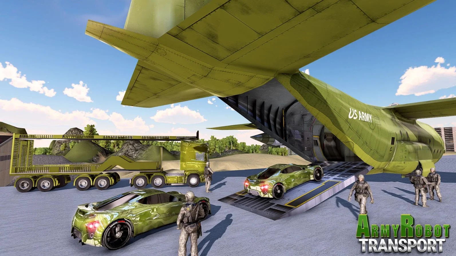 美国陆军坦克机器人游戏安卓版（US Army Robot Transporter）