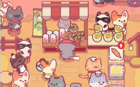 猫咪餐厅游戏下载(Cat Idle Restaurant)